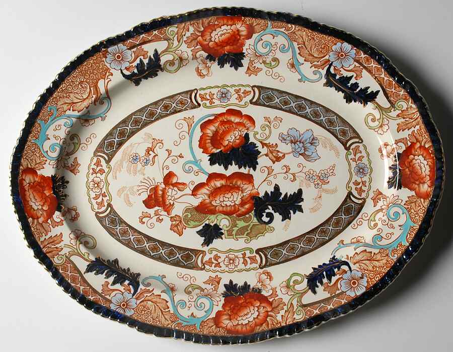 Verona 16" Oval Serving Platter by Wood & Sons-1