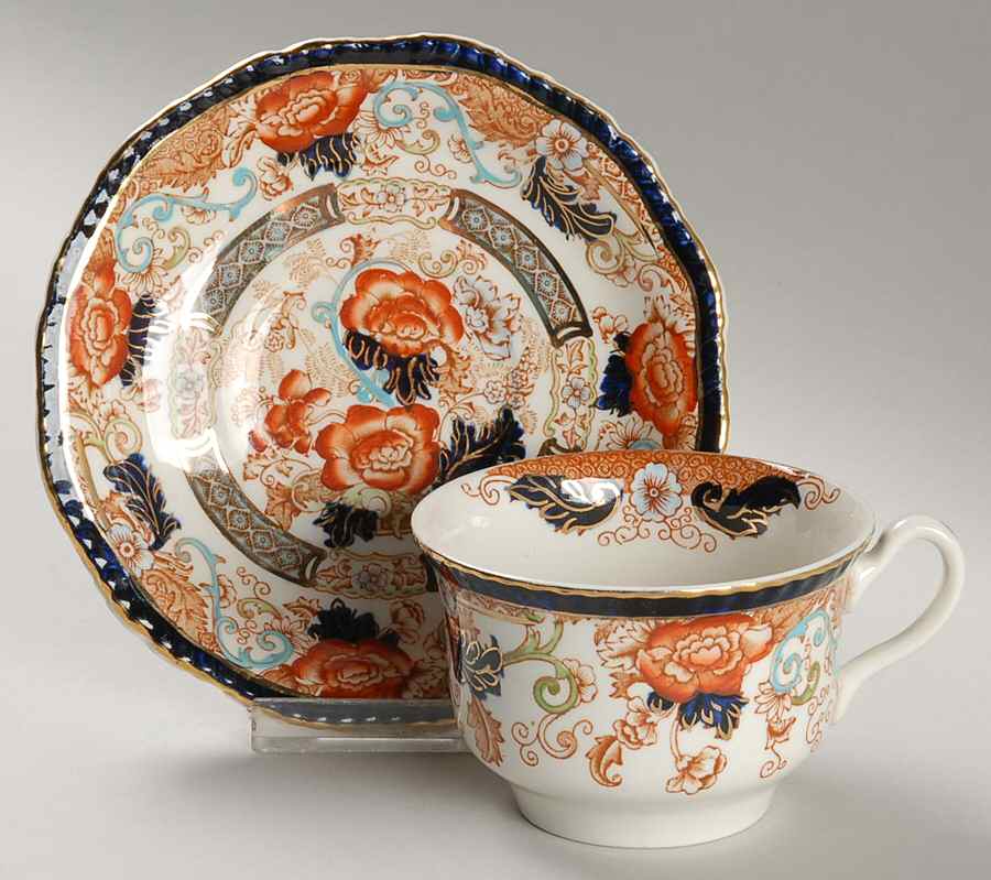 Verona Flat Cup & Saucer Set by Wood & Sons-1