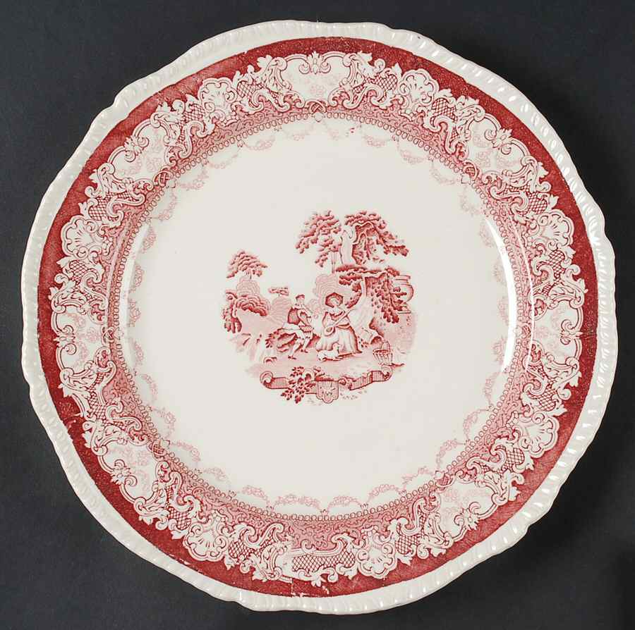Watteau 12" Chop Plate (Round Platter) by Wood & Sons-1