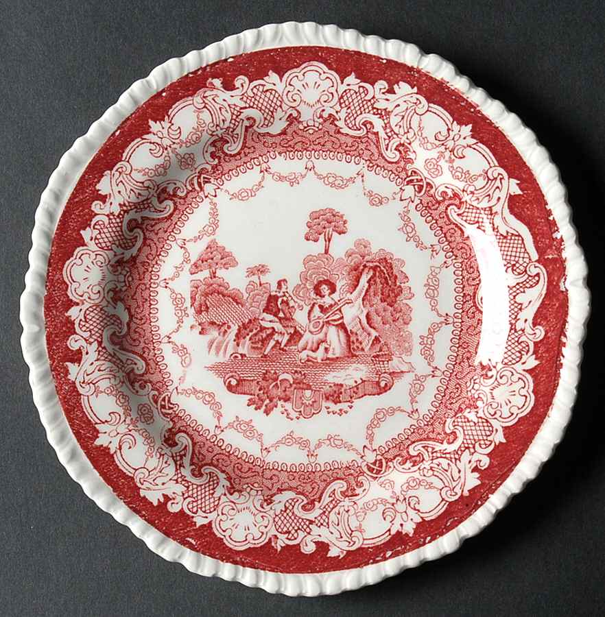 Watteau Bread & Butter Plate by Wood & Sons-1