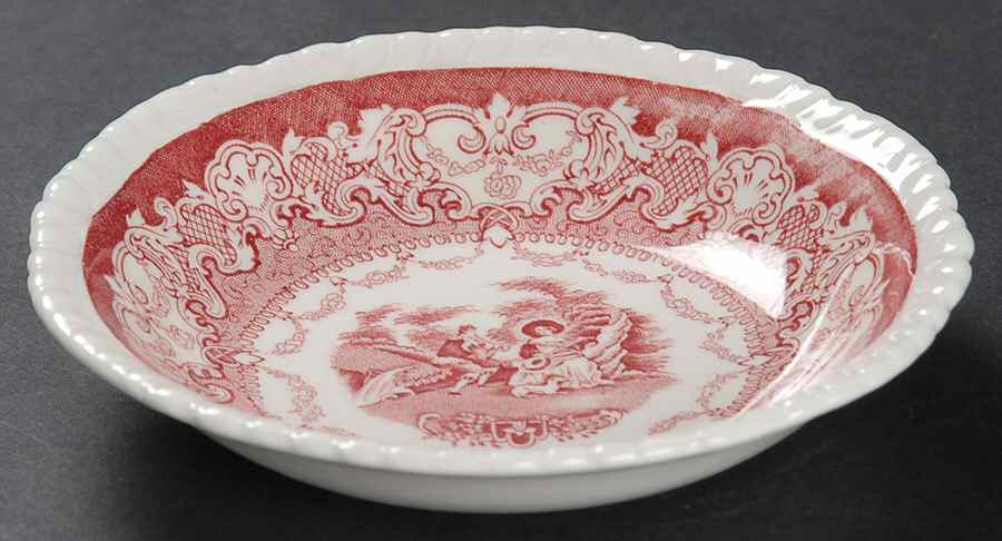 Watteau Fruit/Dessert (Sauce) Bowl by Wood & Sons-1