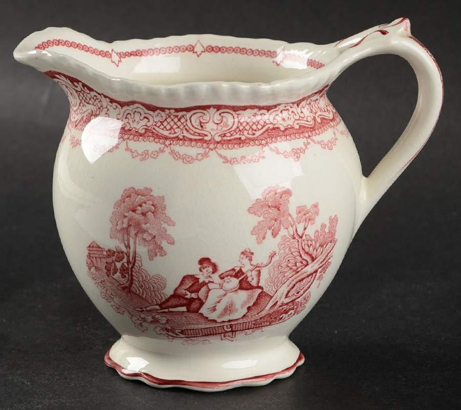 Watteau Creamer by Wood & Sons-1