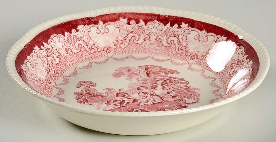Watteau Coupe Soup Bowl by Wood & Sons-1
