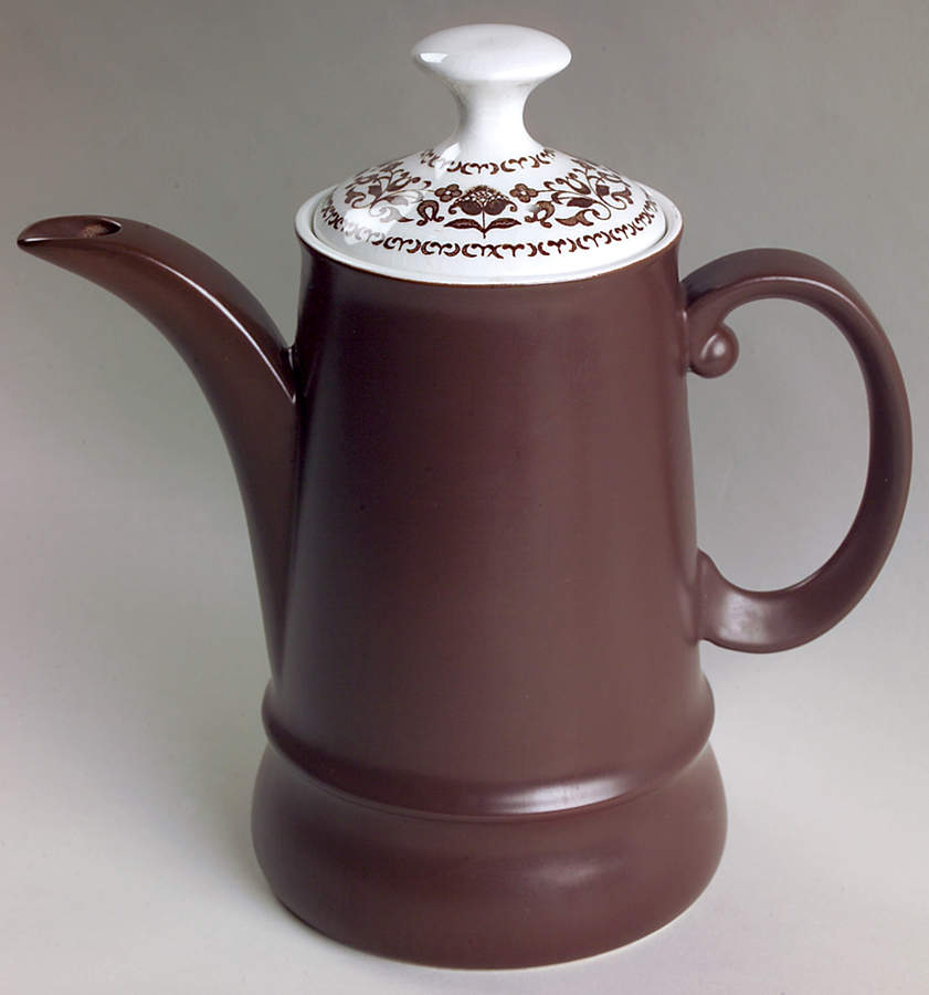 Wellesley Coffee Pot & Lid by Wood & Sons-1