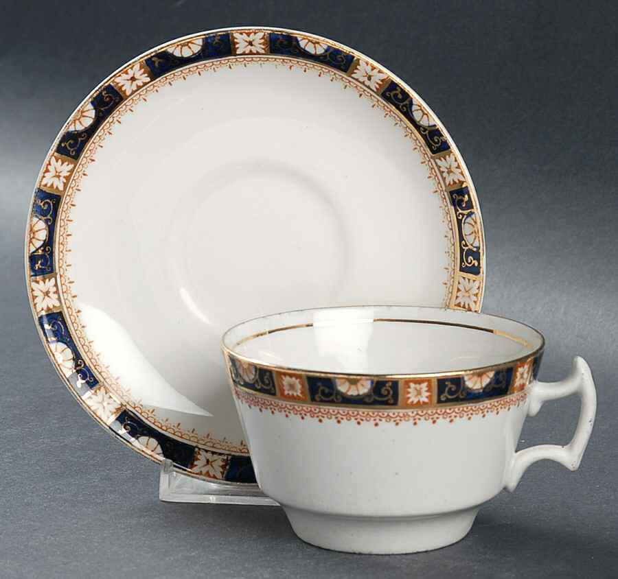Windsor Flat Cup & Saucer Set by Wood & Sons-1