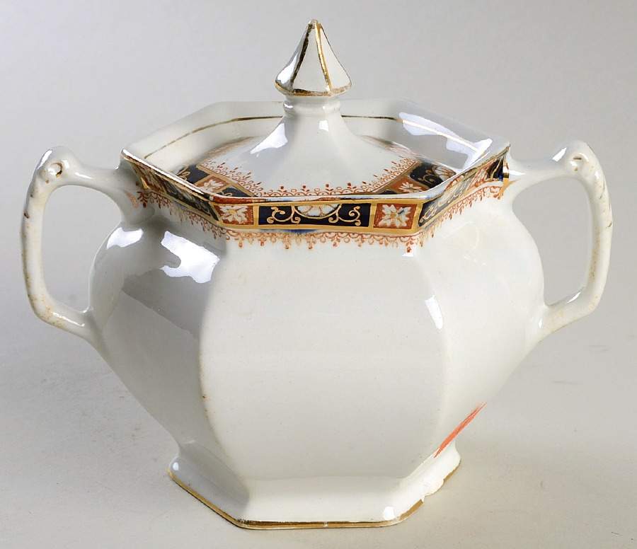 Windsor Sugar Bowl & Lid by Wood & Sons-1