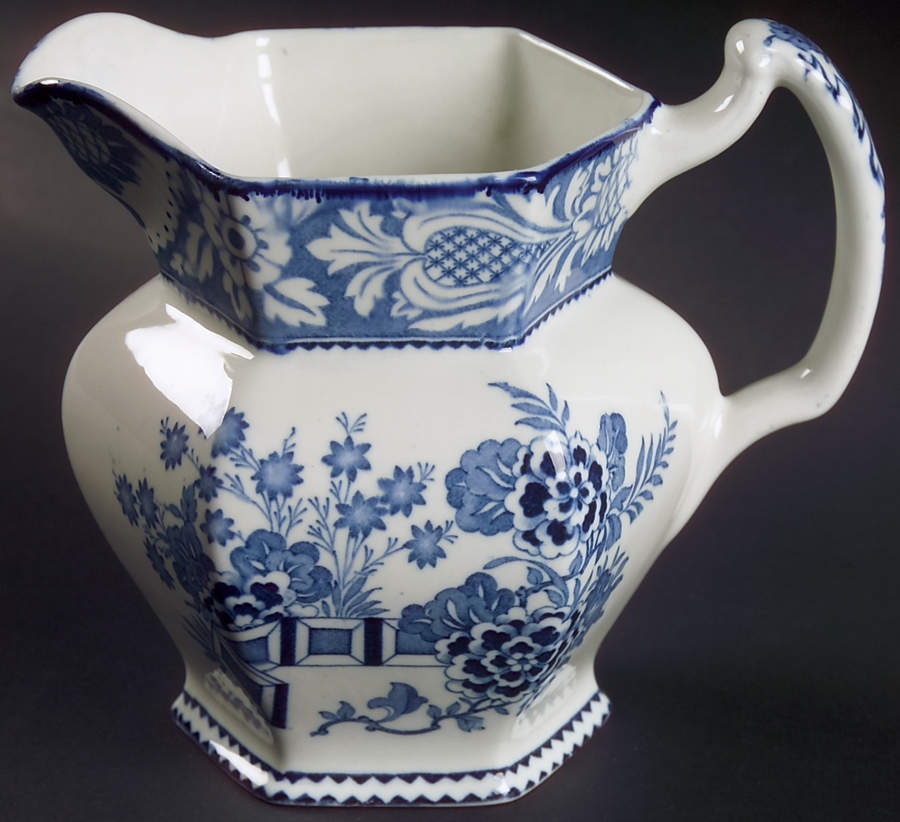 Wincanton Blue 24 Oz Pitcher by Wood & Sons-1