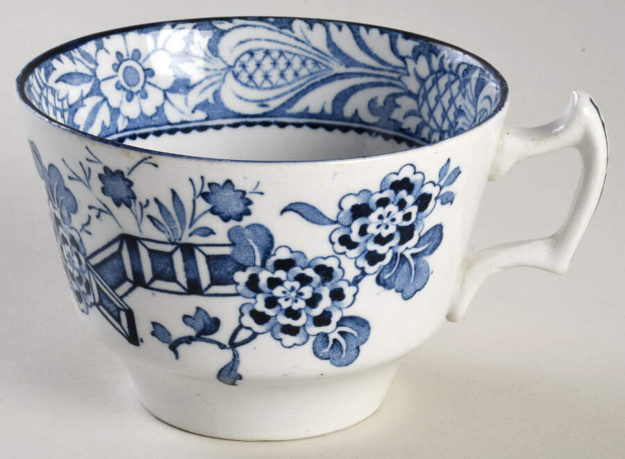 Wincanton Blue Oversized Cup by Wood & Sons-1