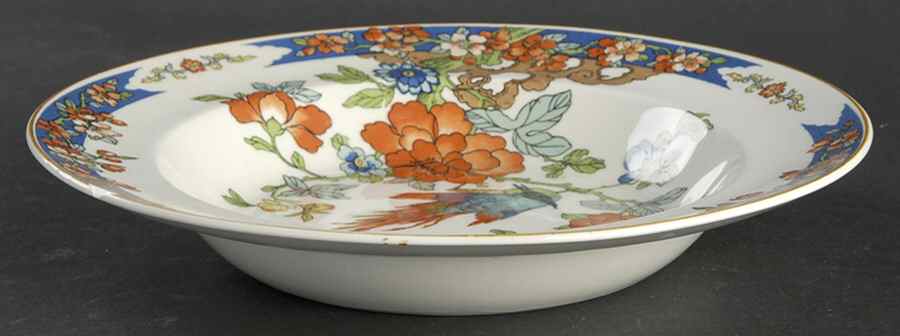 WOO1 Large Rim Soup Bowl by Wood & Sons-1