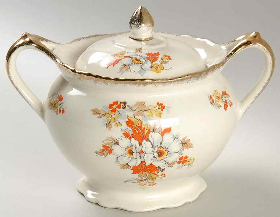 WOO10 Sugar Bowl & Lid by Wood & Sons-1
