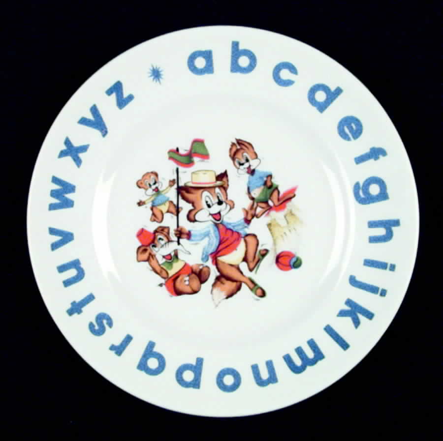 WOO18 Child's Plate by Wood & Sons-1