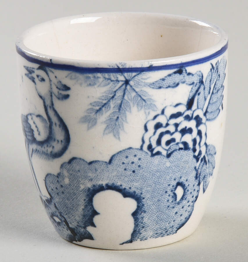 Yuan Blue and White (Older) Single Egg Cup by Wood & Sons-1