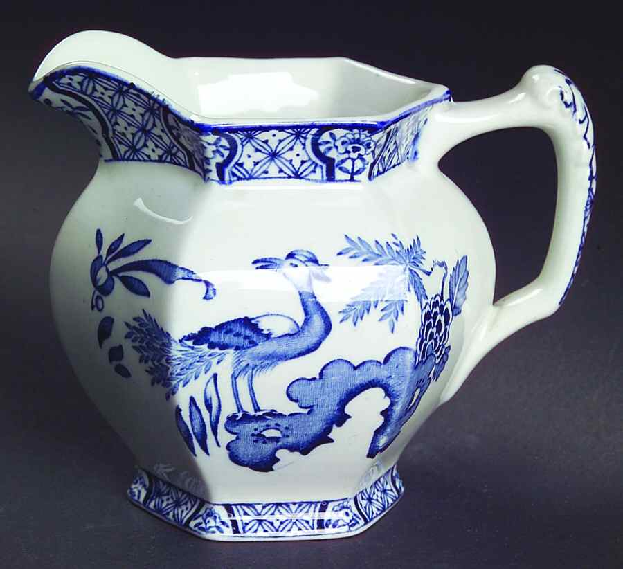 Yuan Blue and White (Older) Creamer by Wood & Sons-1