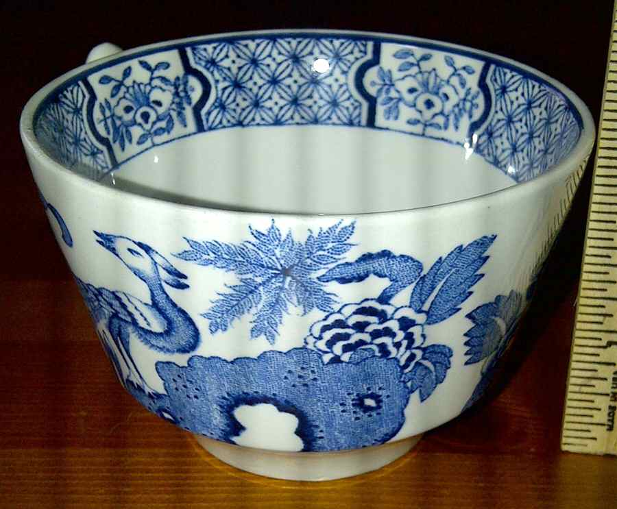 Yuan Blue and White (Older) Oversized Cup by Wood & Sons-1