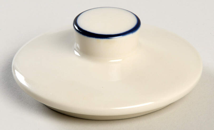 Blue Mist Lid for Sugar Bowl by Westminster (Japan)-1