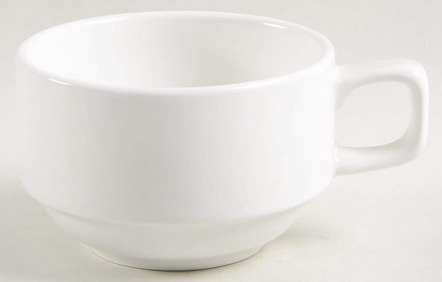 Basics Collections White Flat Cup by Williams-Sonoma-1