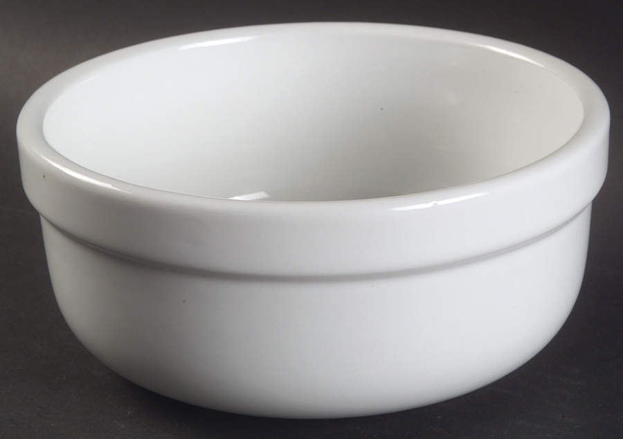Basics Collections White 6" Round Vegetable Bowl by Williams-Sonoma-1