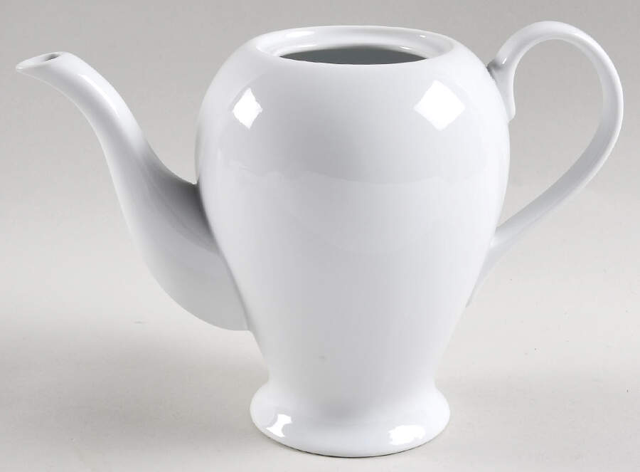 Basics Collections White Coffee Pot No Lid by Williams-Sonoma-1