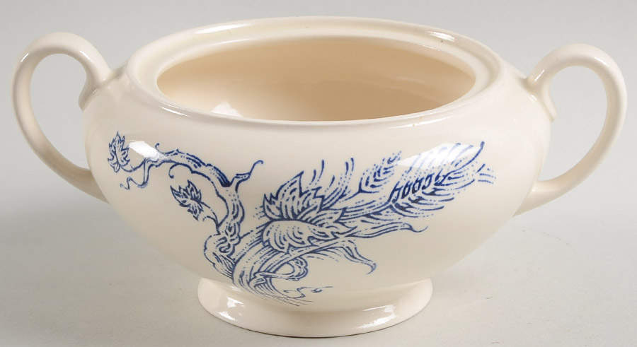 Blue Harvest Sugar Bowl No Lid by Williams-Sonoma-1