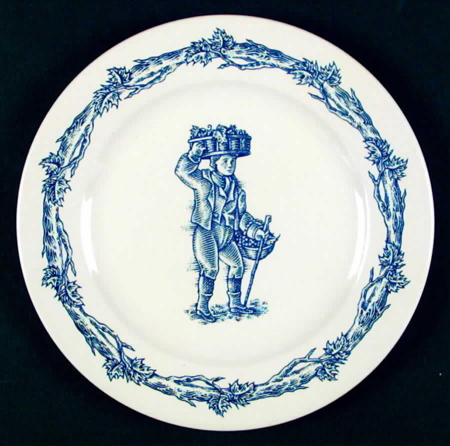 Blue Harvest Salad Plate by Williams-Sonoma-1