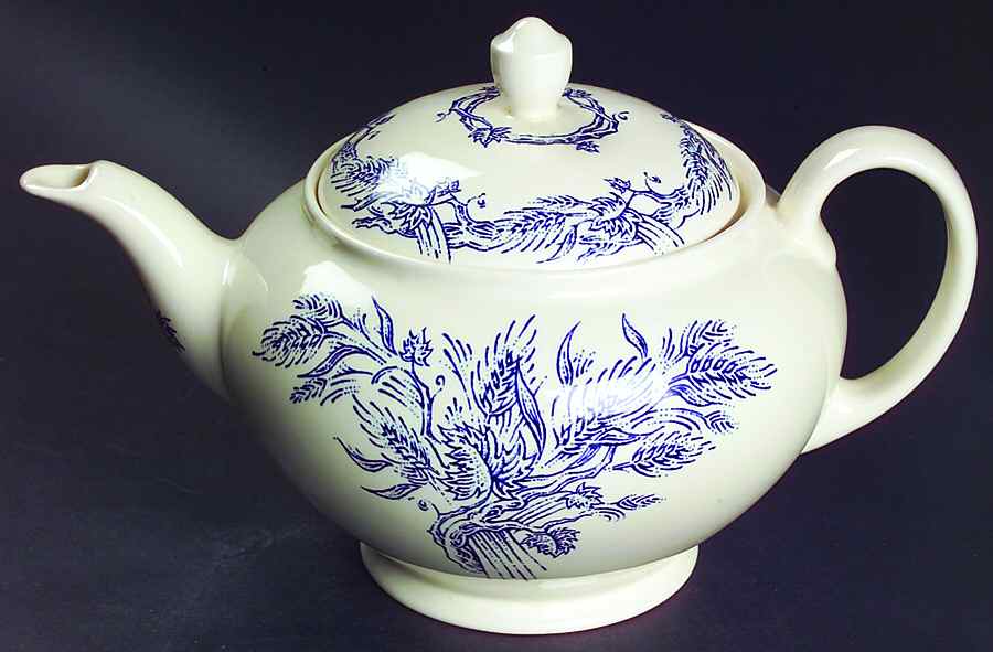 Blue Harvest Teapot & Lid by Williams-Sonoma-1