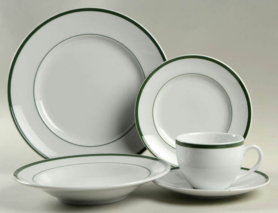 Brasserie Green 5 Piece Place Setting by Williams-Sonoma-1