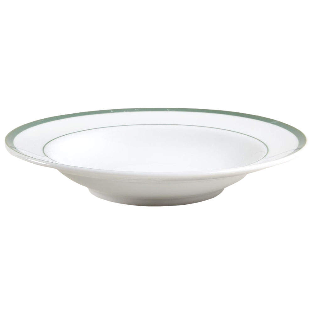 Brasserie Green Large Rim Soup Bowl by Williams-Sonoma-1
