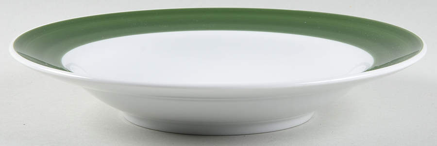 Brasserie Green Large Rim Soup Bowl by Williams-Sonoma-1