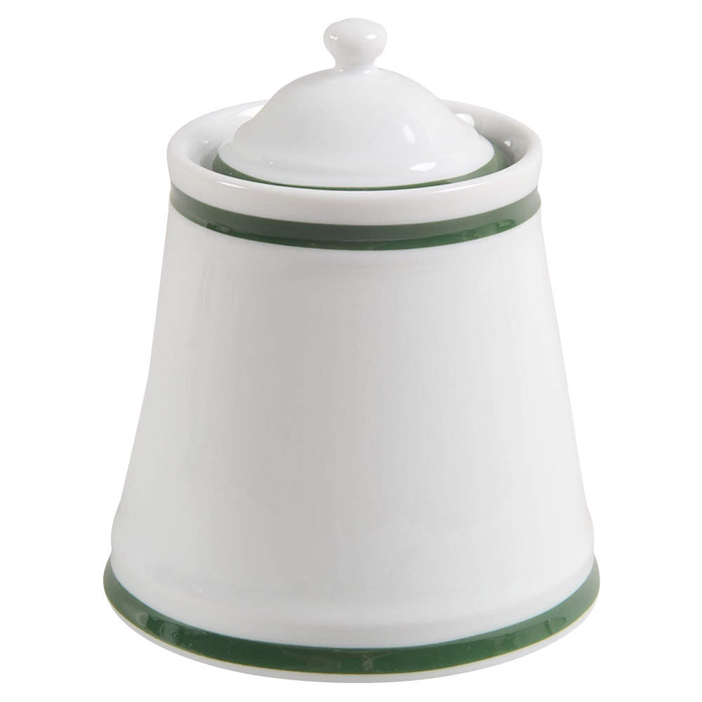 Brasserie Green Sugar Bowl & Lid by Williams-Sonoma-1