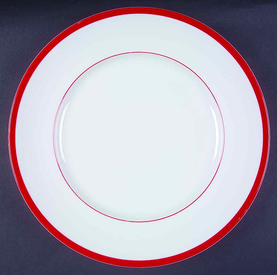 Brasserie Red 12" Chop Plate (Round Platter) by Williams-Sonoma-1