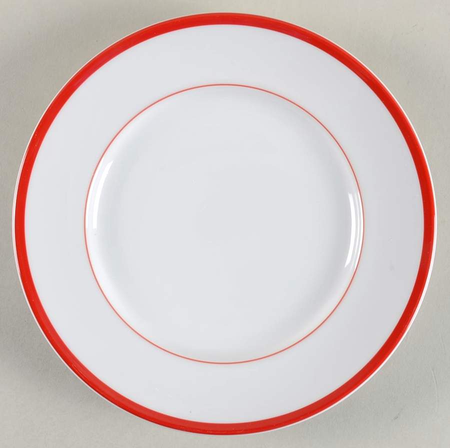 Brasserie Red Salad Plate by Williams-Sonoma-1