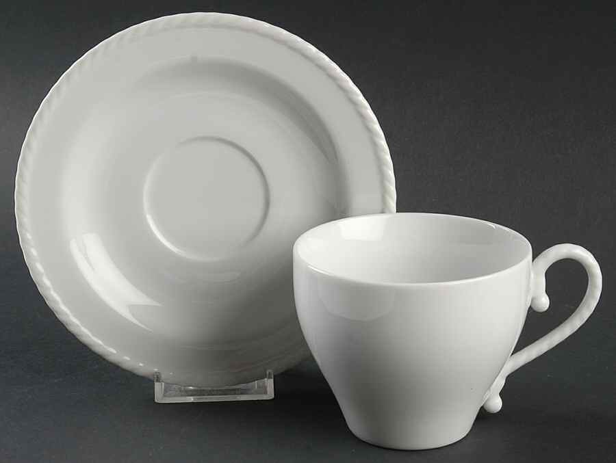 Cape Cod Flat Cup & Saucer Set by Williams-Sonoma-1