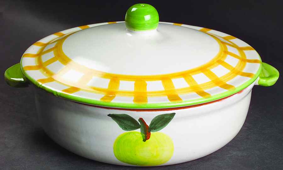 Country Fair 2.5 Qt Round Covered Casserole by Williams-Sonoma-1