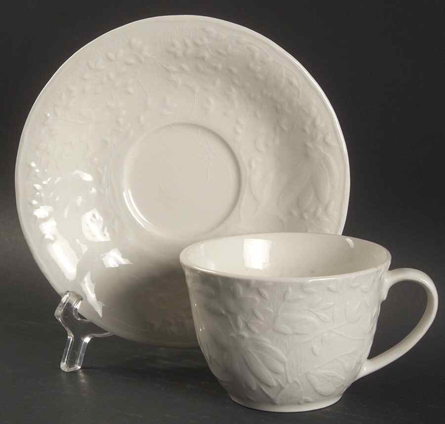 Covent Garden Flat Cup & Saucer Set by Williams-Sonoma-1