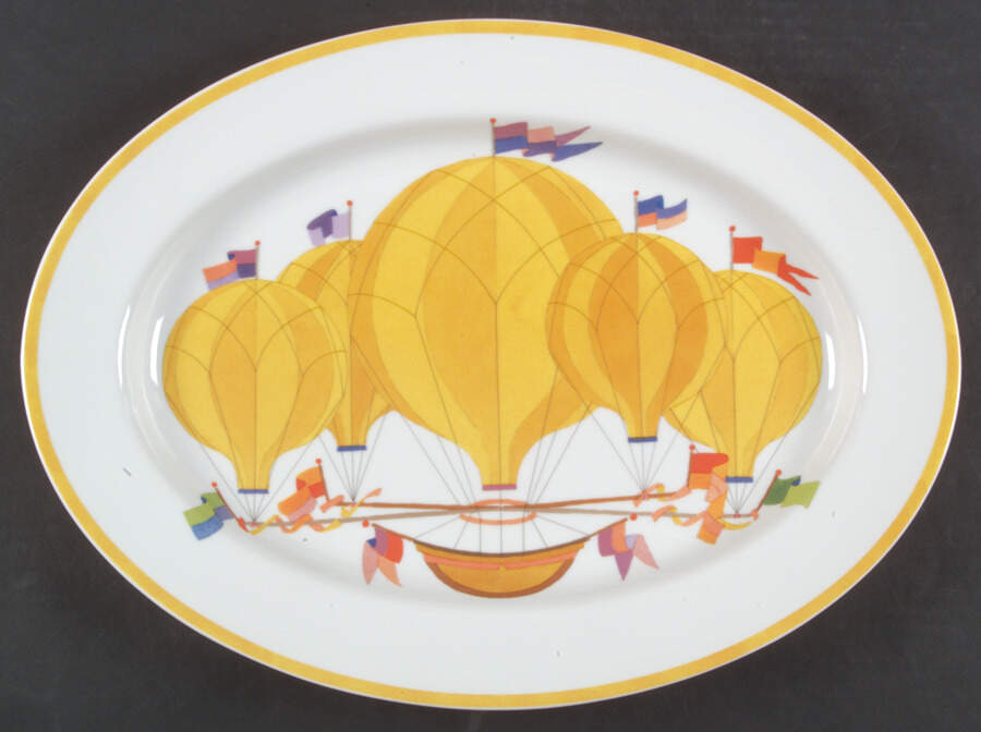 Montgolfiere 16" Oval Serving Platter by Williams-Sonoma-1