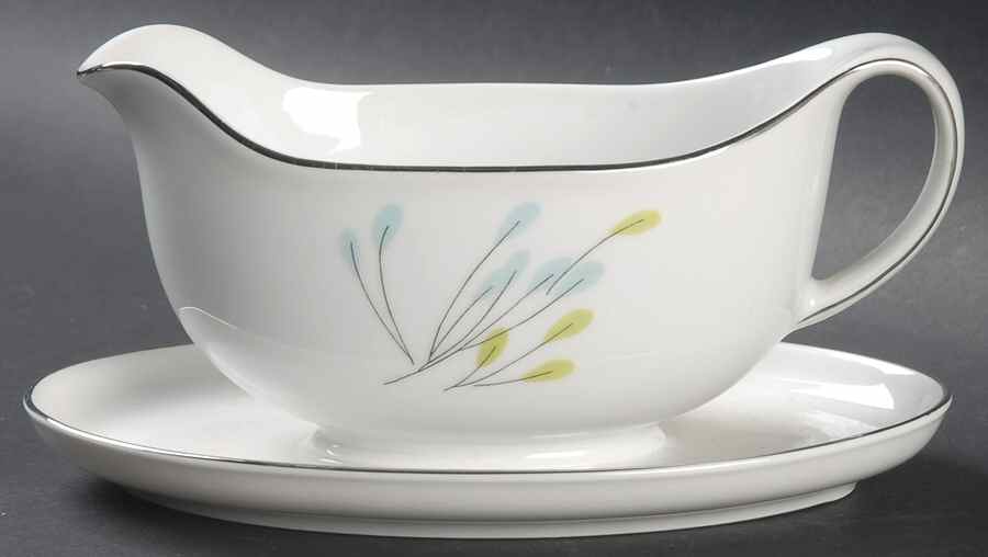 Symphony Gravy Boat with Attached Underplate by Westport-1