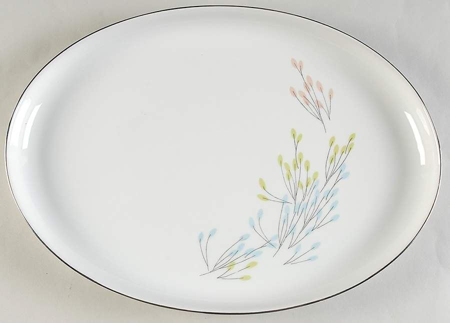 Symphony 13" Oval Serving Platter by Westport-1