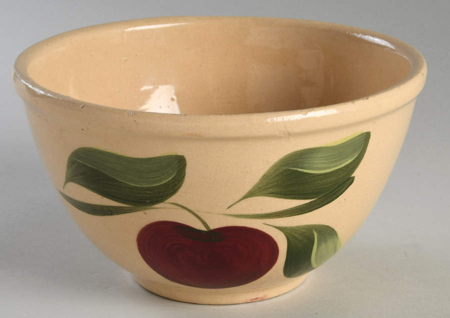 Apple 7" Mixing Bowl by Watt Pottery-1