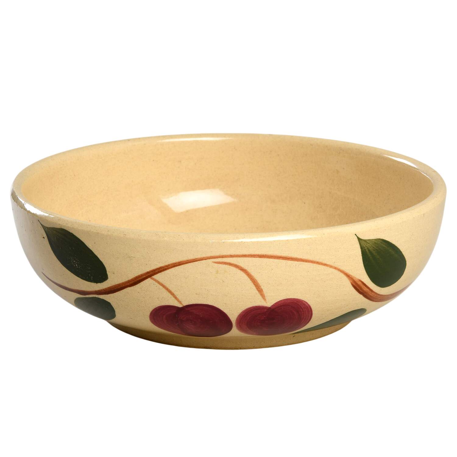 Apple Round Covered Baker No Lid by Watt Pottery-1