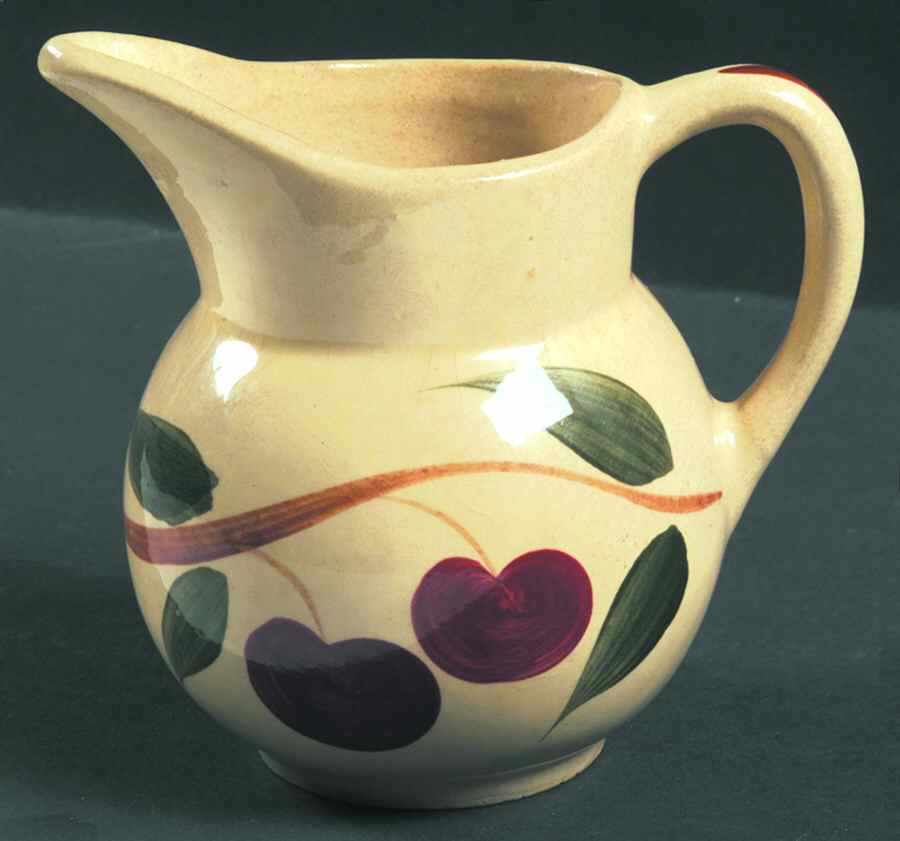 Apple Double Apple Creamer by Watt Pottery-1