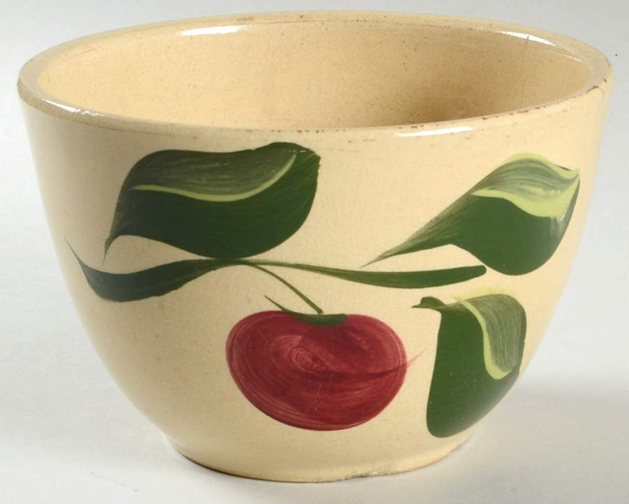 Apple Reduced Apple Deep Mixing Bowl by Watt Pottery-1