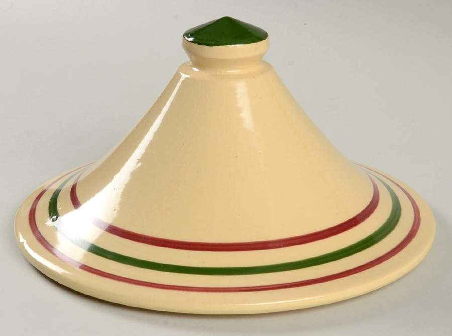 Apple Lid for Cookie Jar by Watt Pottery-1