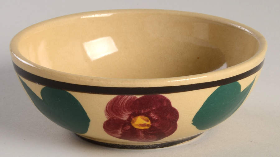 Rio Rose Fruit/Dessert (Sauce) Bowl by Watt Pottery-1