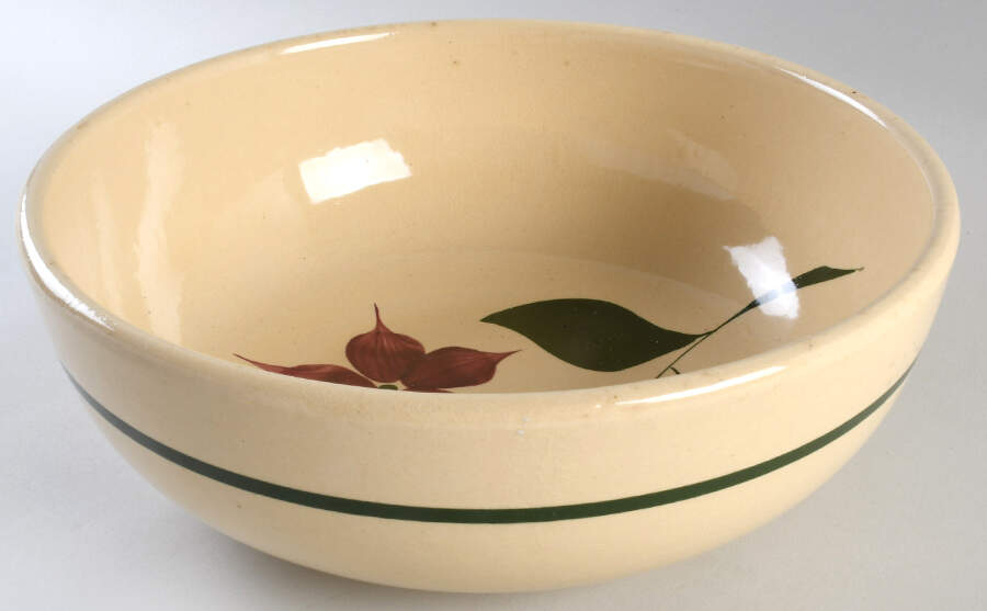Starflower Large Fruit Bowl by Watt Pottery-1