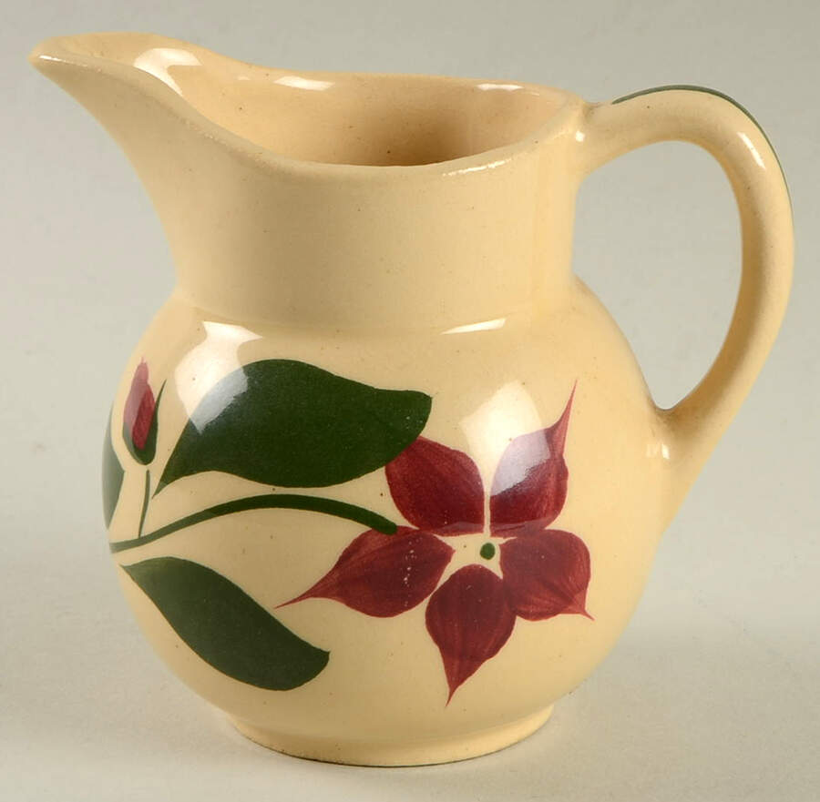Starflower Creamer by Watt Pottery-1