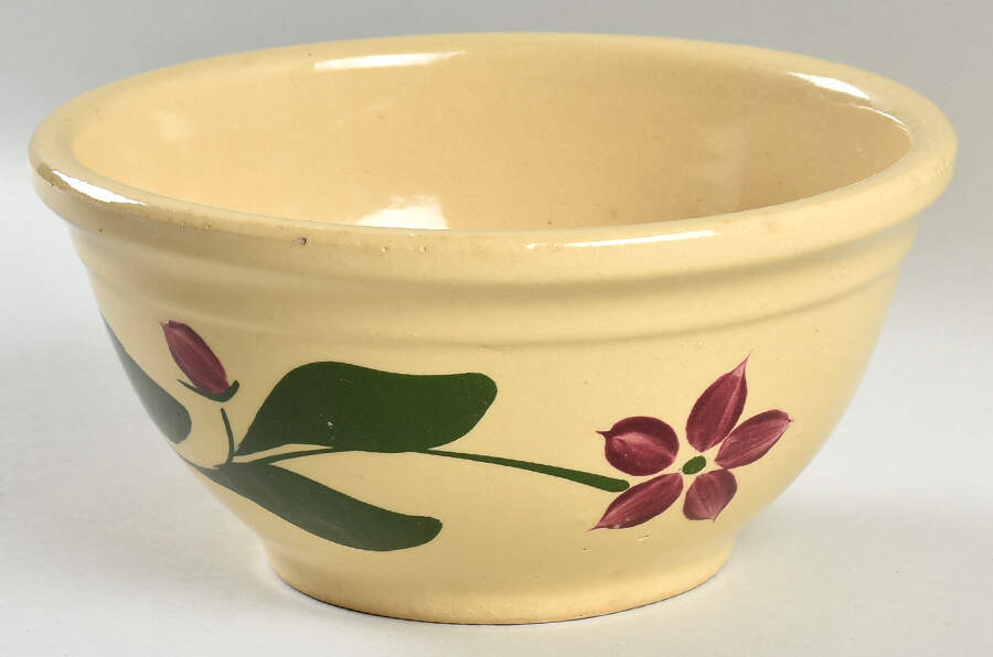 Starflower 8" Mixing Bowl by Watt Pottery-1