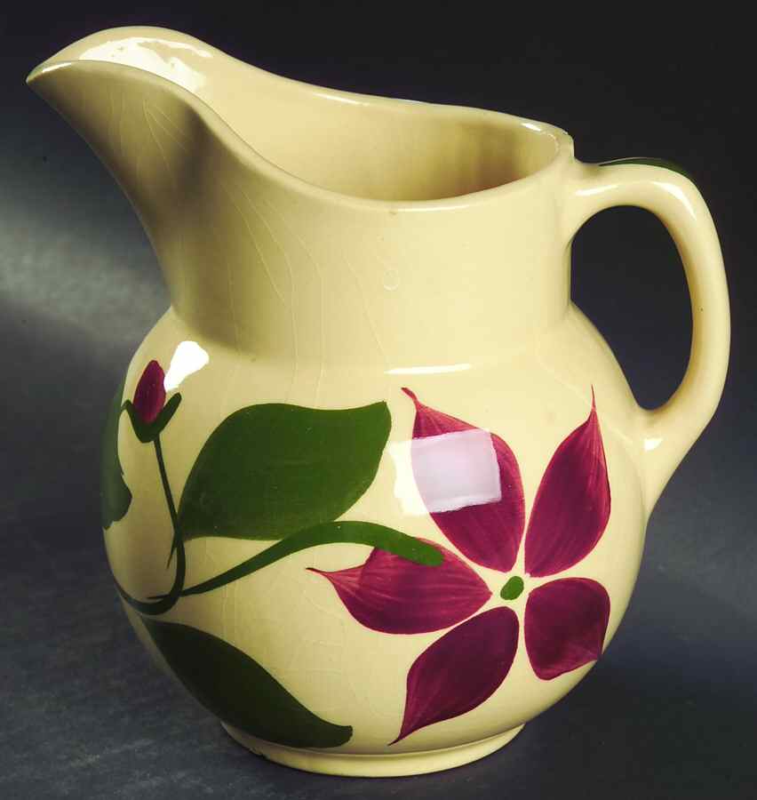 Starflower Small Pitcher by Watt Pottery-1