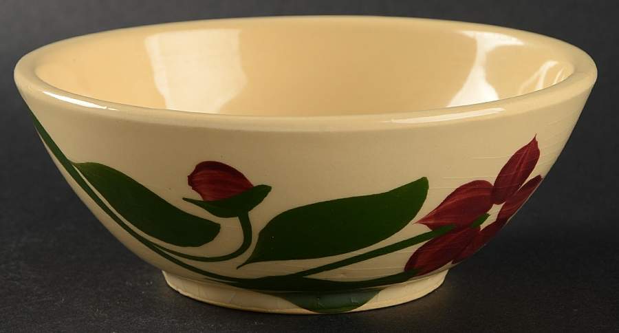 Starflower 6" Round Vegetable Bowl by Watt Pottery-1