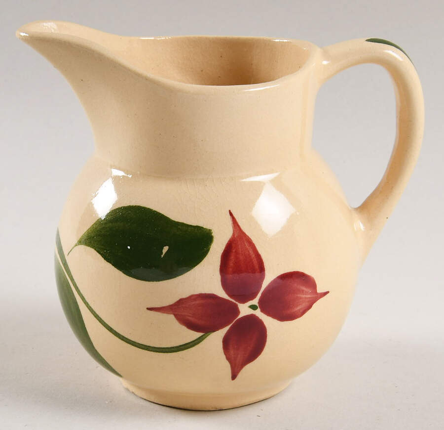 Starflower Creamer by Watt Pottery-1