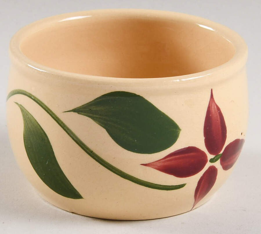 Starflower Bean Cup by Watt Pottery-1
